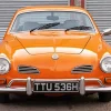 Orange Karmann Ghia Diamond Painting