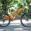 Orange Mountain Bike Diamond Painting