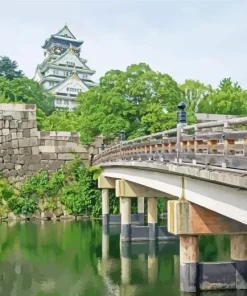 Osaka Castle Diamond Painting