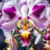 Purple Orchid Diamond Painting