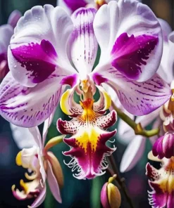 Purple Orchid Diamond Painting