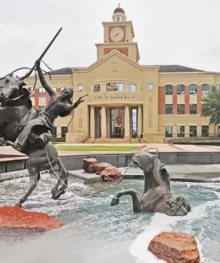 Texas Sugar Land Diamond Painting