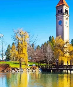 Riverfront Park Spokane Diamond Painting