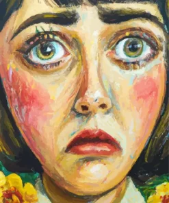 Sad Girl Diamond Painting