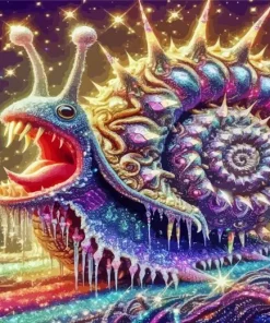 Screaming Dragon Diamond Painting