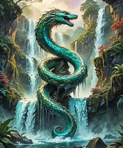 Serpents Art Diamond Painting