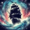 Ship Silhouette Diamond Painting