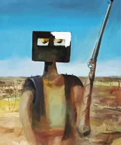 Sidney Nolan Ned Kelly Diamond Painting