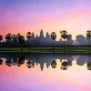 Siem Reap Cambodia Sunset Diamond Painting