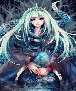 Snakegirl Anime Art Diamond Painting
