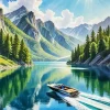 Speed Boat Diamond Painting