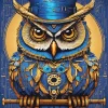 Steampunk Owl Diamond Painting