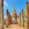 Sukhothai Historical Park Diamond Painting