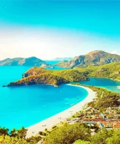 Turkey Oludeniz Village Diamond Painting