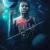 Wendell Carter Jr Chicago Bulls Diamond Painting