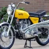 Yellow Norton 750 Commando Diamond Painting