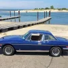 1971 Blue Triumph Stag Diamond Painting
