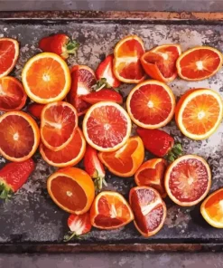Blood Orange And Strawberry Diamond Painting