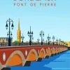 Bordeaux Ponte De Pierre Diamond Painting