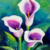 Calla Lilies Diamond Painting