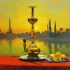 Claude Monet Hookah Diamond Painting