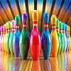 Colorful Bowling Pins Diamond Painting
