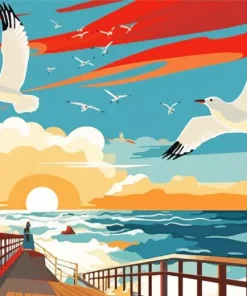 Easy Boardwalk Diamond Painting