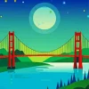 Easy Bridge Diamond Painting