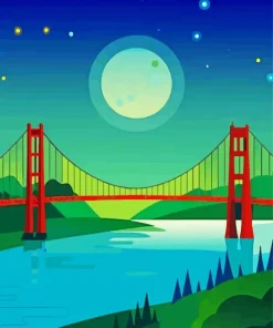 Easy Bridge Diamond Painting