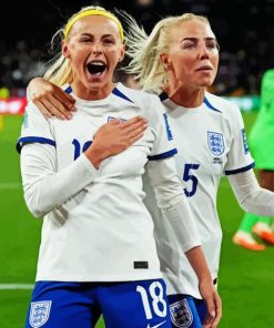 England Lionesses Diamond Painting
