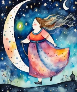 Fat Girl Diamond Painting