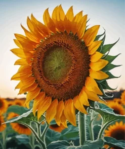 Helianthus Giganteus Diamond Painting