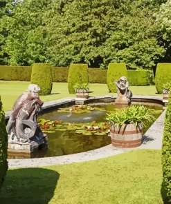 Hole Park Gardens England Diamond Painting