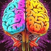 Human Brain Art Diamond Painting