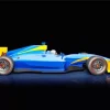 Illustration Blue Formula 1 Car Diamond Painting