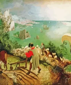 Landscape With The Fall Of Icarus Bruegel Diamond Painting