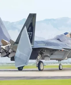 Lockheed Martin F22 Diamond Painting