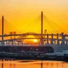 Long Beach Bridge California Diamond Painting