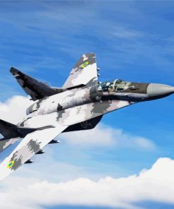 Mig 29 Fulcrum Diamond Painting