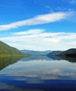 Priest Lake Diamond Painting