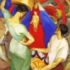 The Adoration Of The Virgin Diego Rivera Diamond Painting