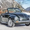 Vintage Vw Beetle Convertible Diamond Painting