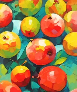 Abstract Apples Diamond Painting