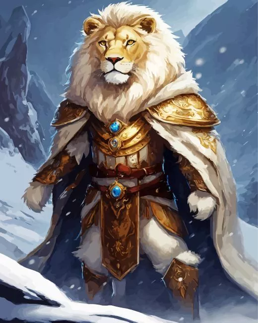 aesthetic fantastic lion art Diamond Dotz Aesthetic Fantastic Lion Art Diamond Painting