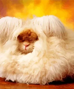 Angora Rabbit Diamond Painting
