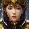 Asian Warrior Face Diamond Painting