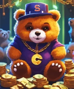 Bear Gangster Diamond Painting
