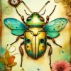 Beetle Art Diamond Painting