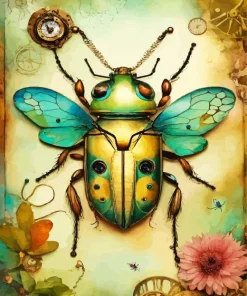 Beetle Art Diamond Painting
