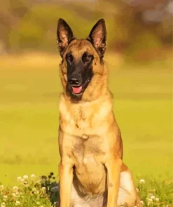 Belgian Malinois Dog Diamond Painting